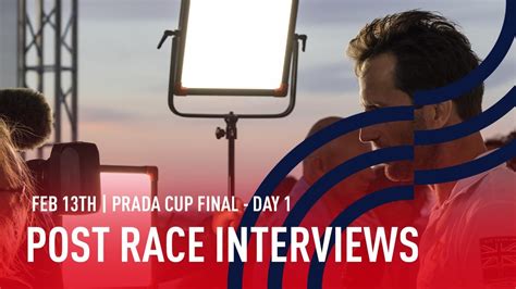 PRADA Cup Final Day 1 Post Race Interviews 